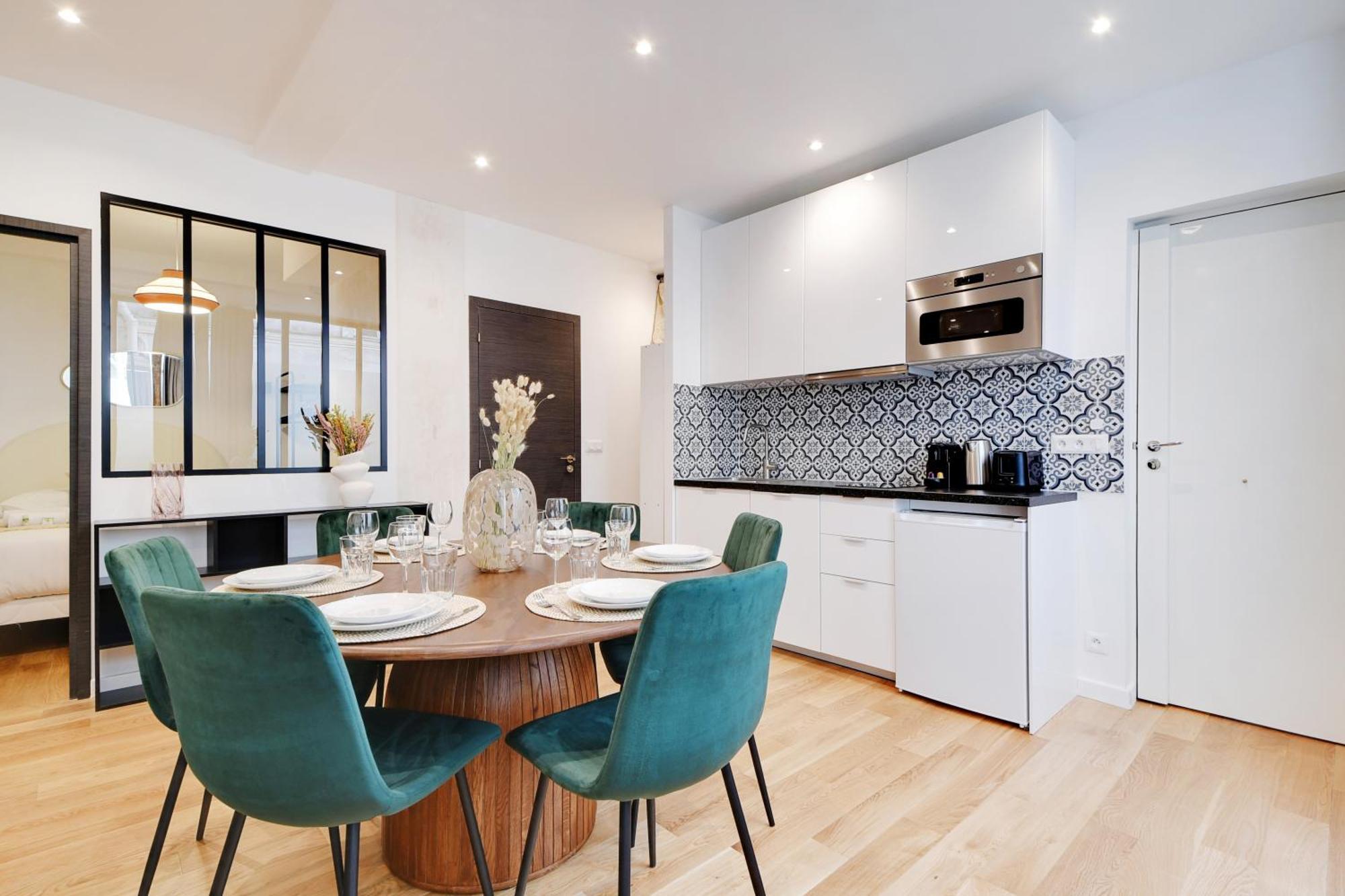 Appartamento Elegant Neuf 2 Bdr 6p - Republique *
